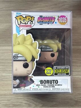 Funko Pop! Boruto Vinyl Figure. #1035 Glows in The Dark (Limited Edition)!